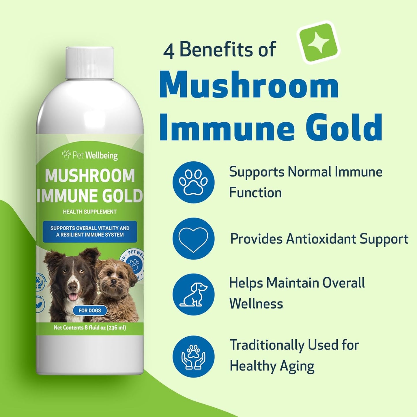 Mushroom Immune Gold for Dog Cancer