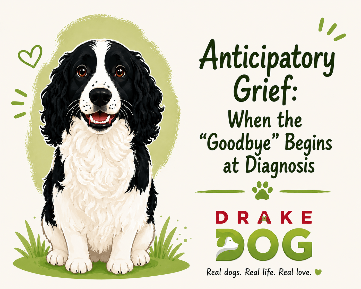 Anticipatory Grief: When the "Goodbye" Begins at Diagnosis - Drake Dog Cancer Foundation