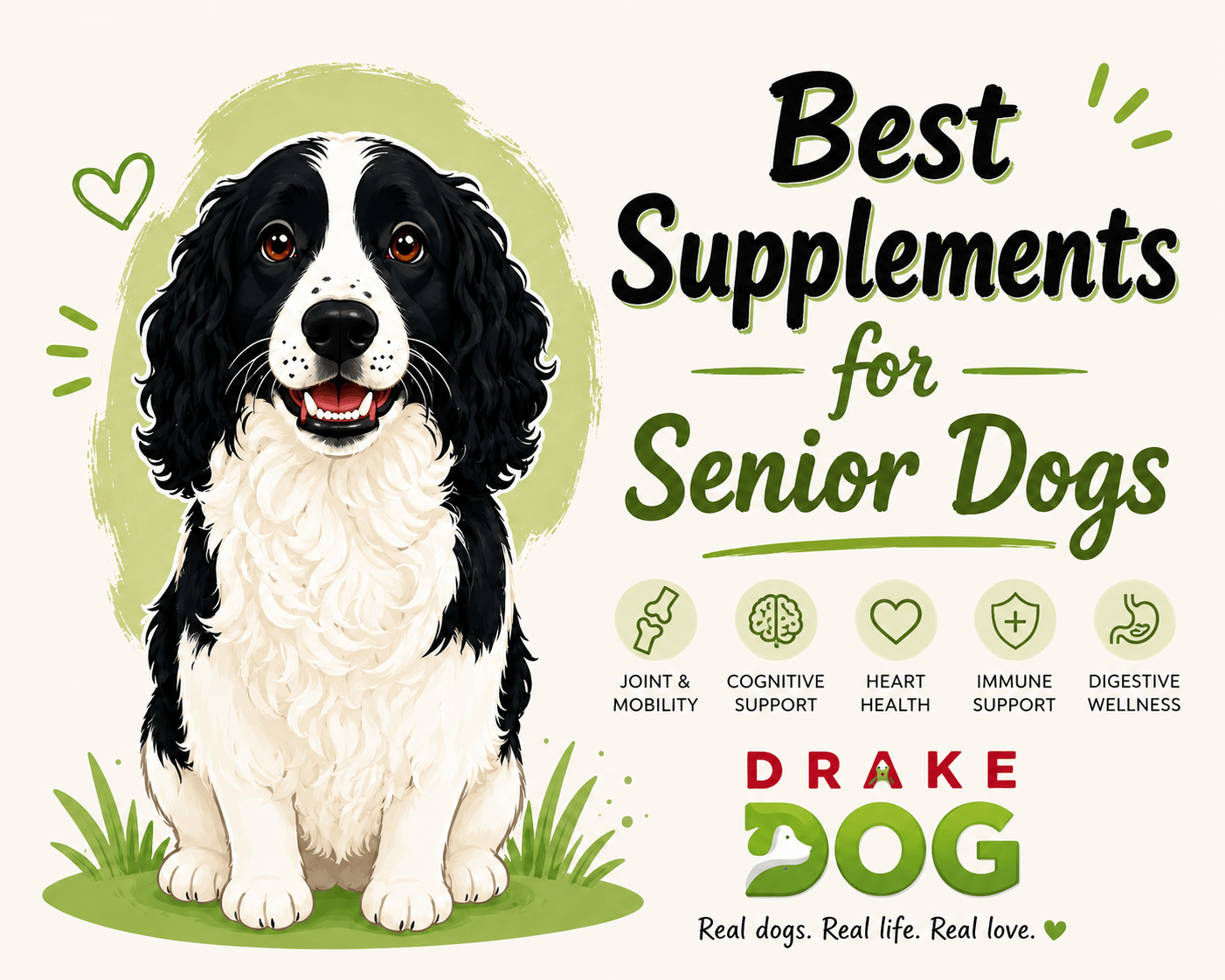 Best Supplements for Senior Dogs: A Holistic Guide - Drake Dog Cancer Foundation