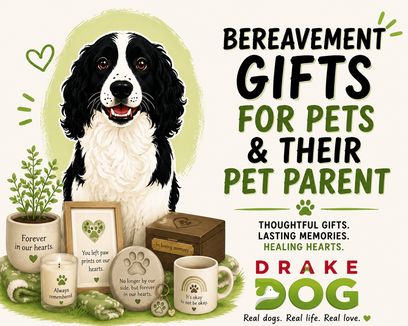 Bereavement Gifts for Pets and their Pet Parent - Drake Dog Cancer Foundation