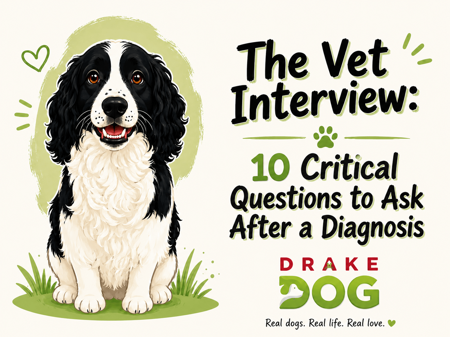 The Vet Interview: 10 Critical Questions to Ask After a Diagnosis - Drake Dog Cancer Foundation