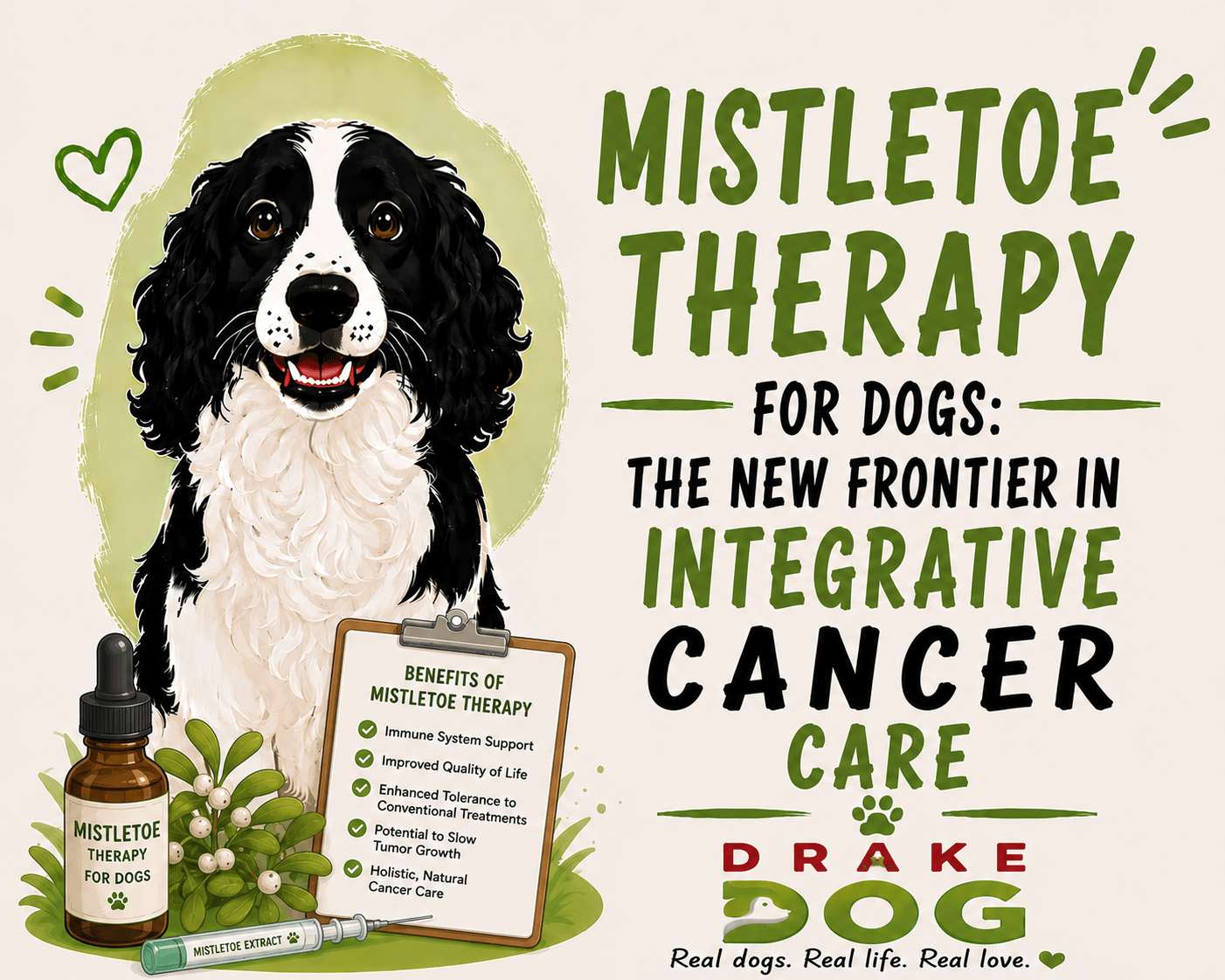 Mistletoe Therapy for Dogs: The New Frontier in Integrative Cancer Care - Drake Dog Cancer Foundation