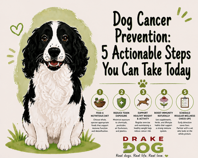 Dog Cancer Prevention: 5 Actionable Steps You Can Take Today - Drake Dog Cancer Foundation