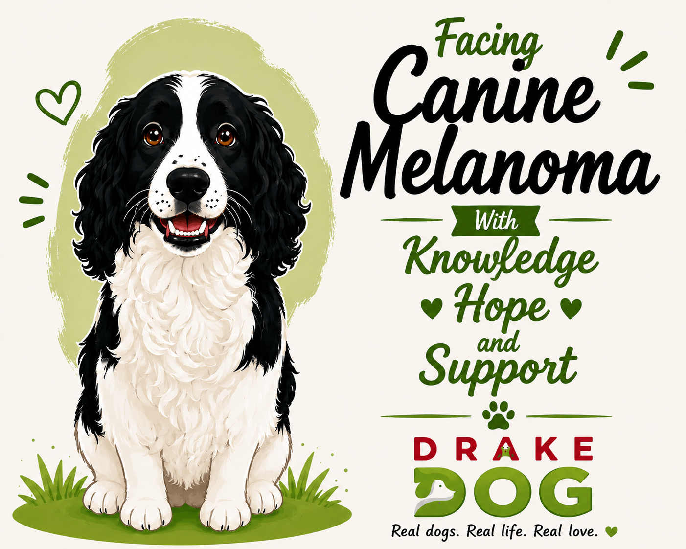 Facing Canine Melanoma With Knowledge, Hope, and Support - Drake Dog Cancer Foundation