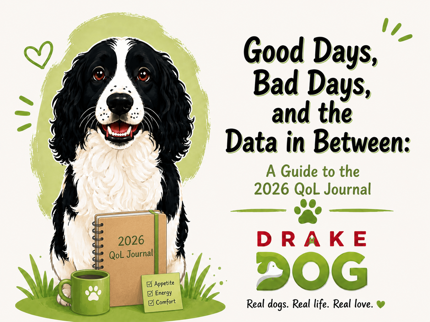 Good Days, Bad Days, and the Data in Between: A Guide to the 2026 QoL Journal - Drake Dog Cancer Foundation