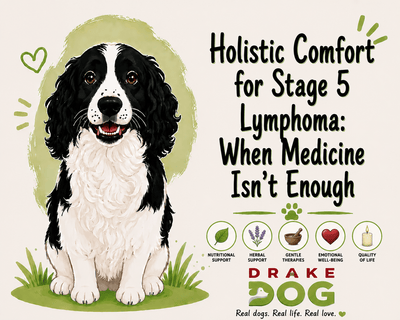 Holistic Comfort for Stage 5 Lymphoma: When Medicine Isn't Enough - Drake Dog Cancer Foundation