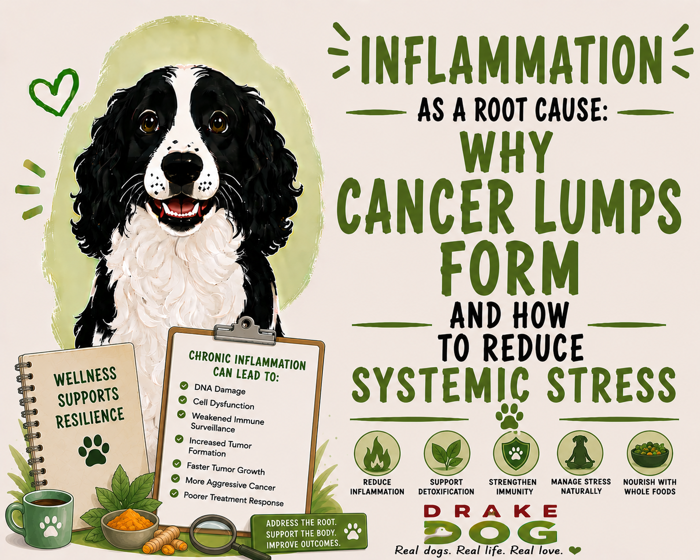 Inflammation as a Root Cause: Why Cancer Lumps Form and How to Reduce Systemic Stress