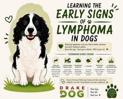 Learning the Early Signs of Lymphoma in Dogs - Drake Dog Cancer Foundation