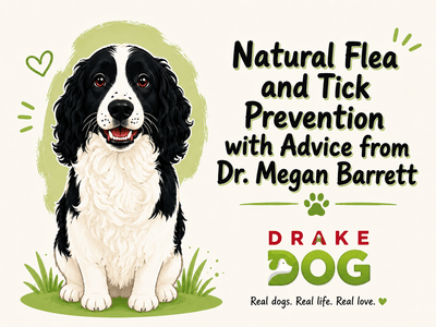 Natural Flea and Tick Prevention with Advice from Dr. Megan Barrett - Drake Dog Cancer Foundation