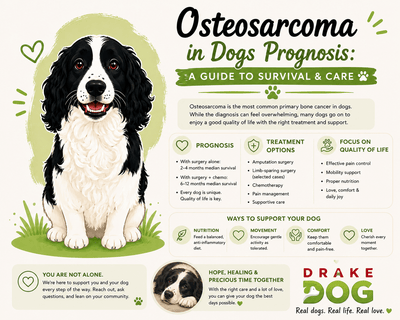 Osteosarcoma in Dogs Prognosis: A Guide to Survival & Care - Drake Dog Cancer Foundation