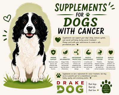Supplements for Dogs with Cancer - Drake Dog Cancer Foundation