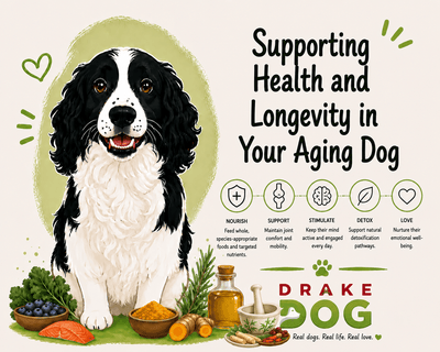 Supporting Health and Longevity in Your Aging Dog - Drake Dog Cancer Foundation