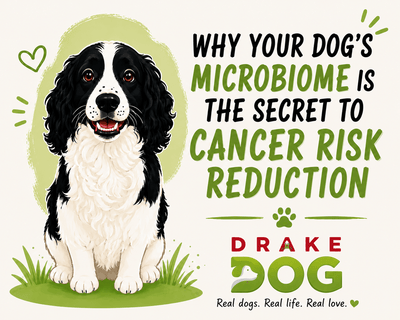 The Gut-Brain-Immune Axis: Why Your Dog’s Microbiome Is the Secret to Cancer Risk Reduction - Drake Dog Cancer Foundation