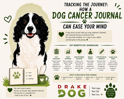 Tracking the Journey: How a Dog Cancer Journal Can Ease Your Mind - Drake Dog Cancer Foundation