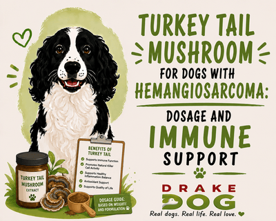 Turkey Tail Mushroom for Dogs with Hemangiosarcoma: Dosage and Immune Support - Drake Dog Cancer Foundation