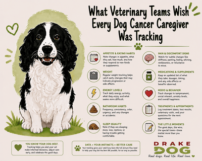 What Veterinary Teams Wish Every Dog Cancer Caregiver Was Tracking - Drake Dog Cancer Foundation
