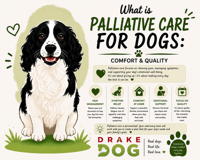 What is Palliative Care for Dogs: Comfort & Quality - Drake Dog Cancer Foundation