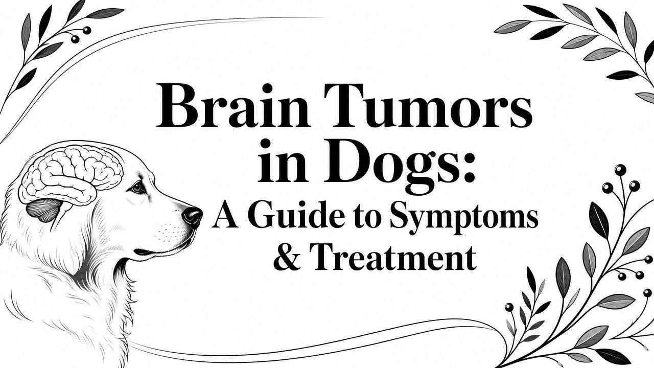 Brain Tumors in Dogs: A Guide to Symptoms & Treatment - Drake Dog Cancer Foundation