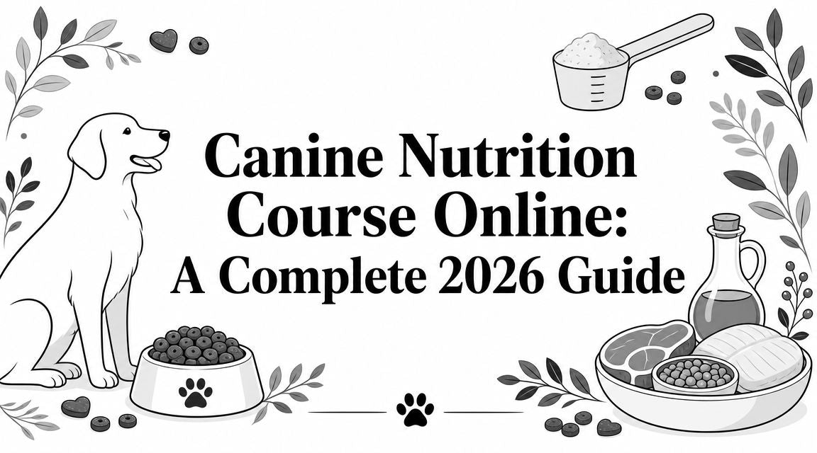Canine Nutrition Course Online: A Complete 2026 Guide