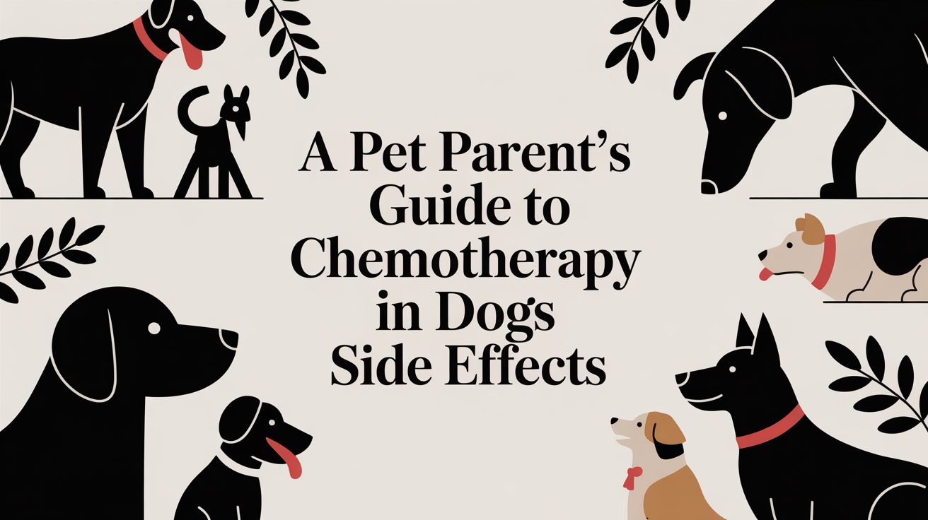A Pet Parent's Guide to Chemotherapy in Dogs Side Effects - Drake Dog Cancer Foundation