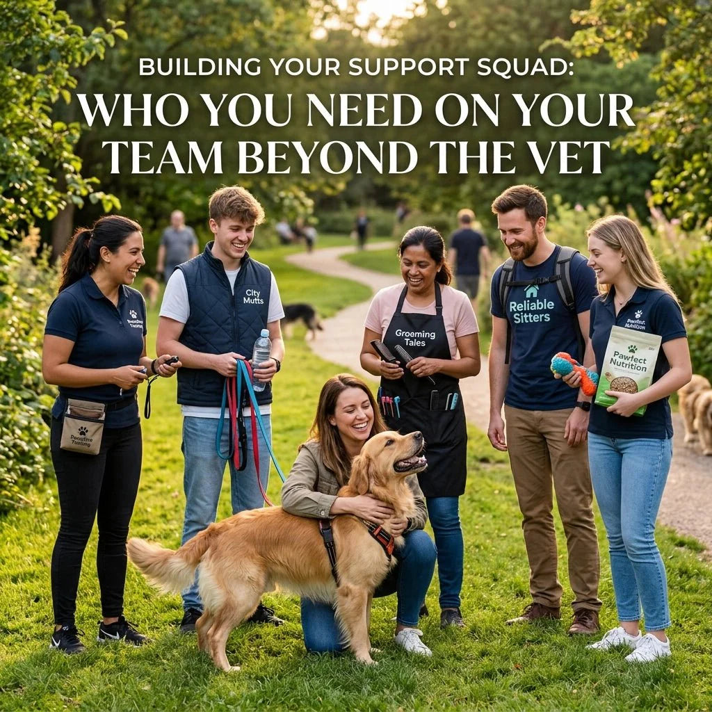 Building Your Support Squad: Who You Need on Your Team Beyond the Vet - Drake Dog Cancer Foundation