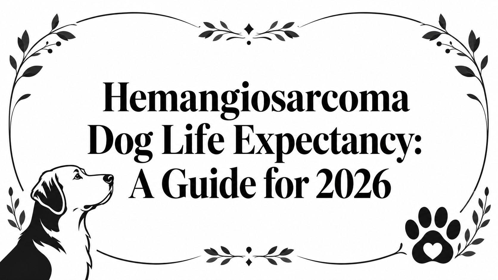 Hemangiosarcoma Dog Life Expectancy: A Guide for 2026 - Drake Dog Cancer Foundation