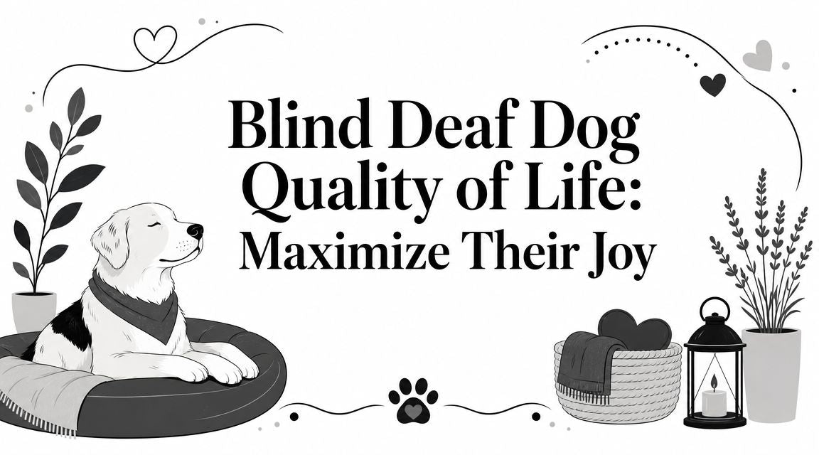 Blind Deaf Dog Quality of Life: Maximize Their Joy