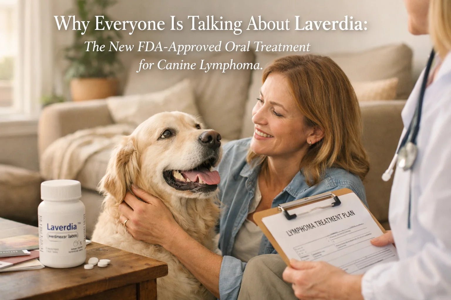 Why Everyone Is Talking About Laverdia: The New FDA-Approved Oral Treatment for Canine Lymphoma - Drake Dog Cancer Foundation