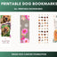 Customizable Dog Bookmarks: 40+ Printable Designs (Canva Editable) - Drake Dog Cancer Foundation