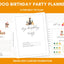 Printable Dog Birthday Party Planner: Celebration Organizer & Puppy Event Worksheet - Instant Download - Drake Dog Cancer Foundation