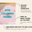 Dog Coloring Book for Kids: 45+ Puppy Activity Pages (PDF) - Drake Dog Cancer Foundation