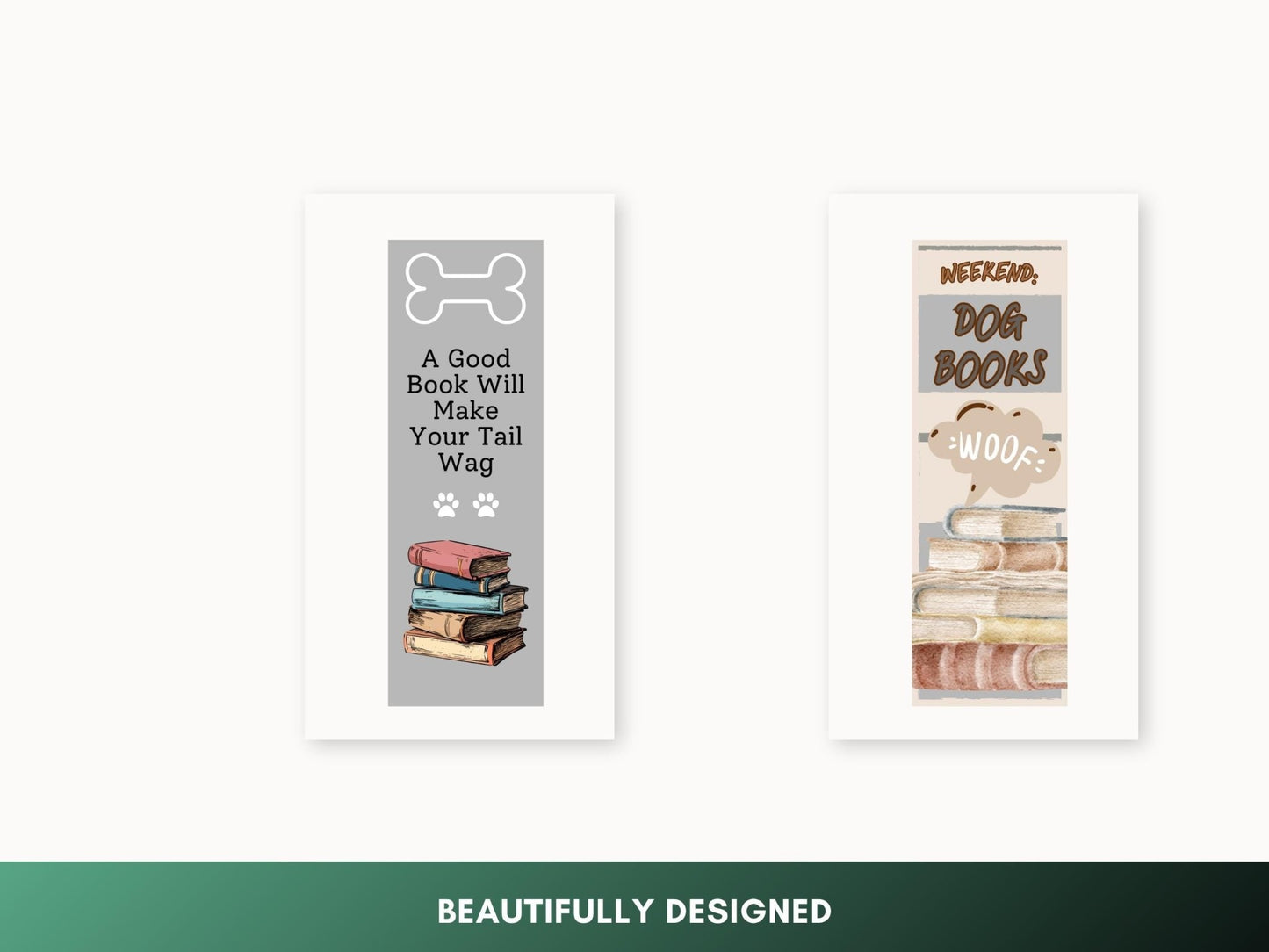 Customizable Dog Bookmarks: 40+ Printable Designs (Canva Editable) - Drake Dog Cancer Foundation