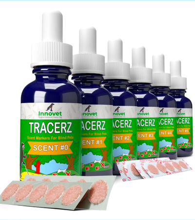 Tracerz® Scent Markers for Blind Dogs