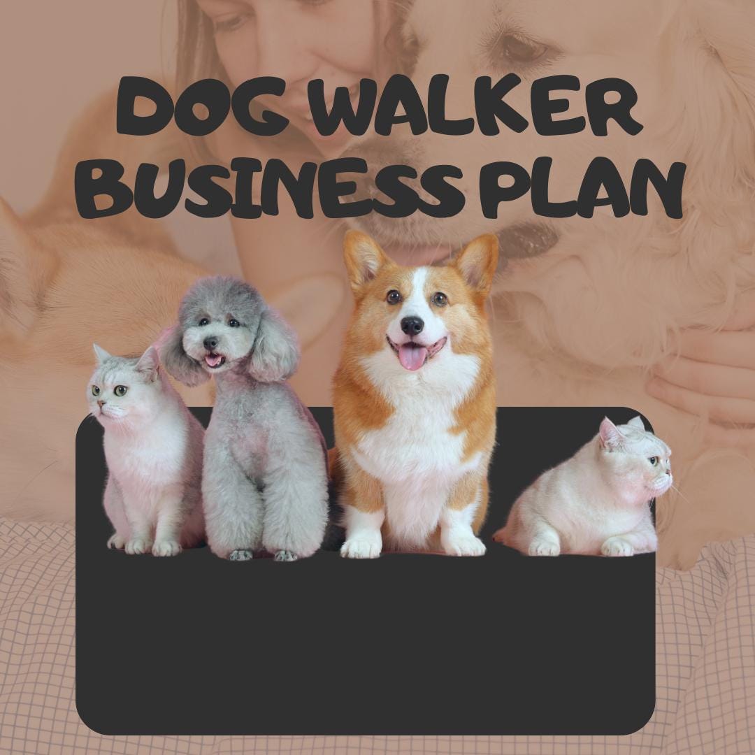 Comprehensive Dog Walking Business Guide: Step - by - Step PDF for Beginners - Instant Download - Drake Dog Cancer Foundation