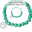 Malachite Paw Charm Bracelet: Dog Cancer Awareness & Healing Stone Jewelry for Pet Lovers - Drake Dog Cancer Foundation