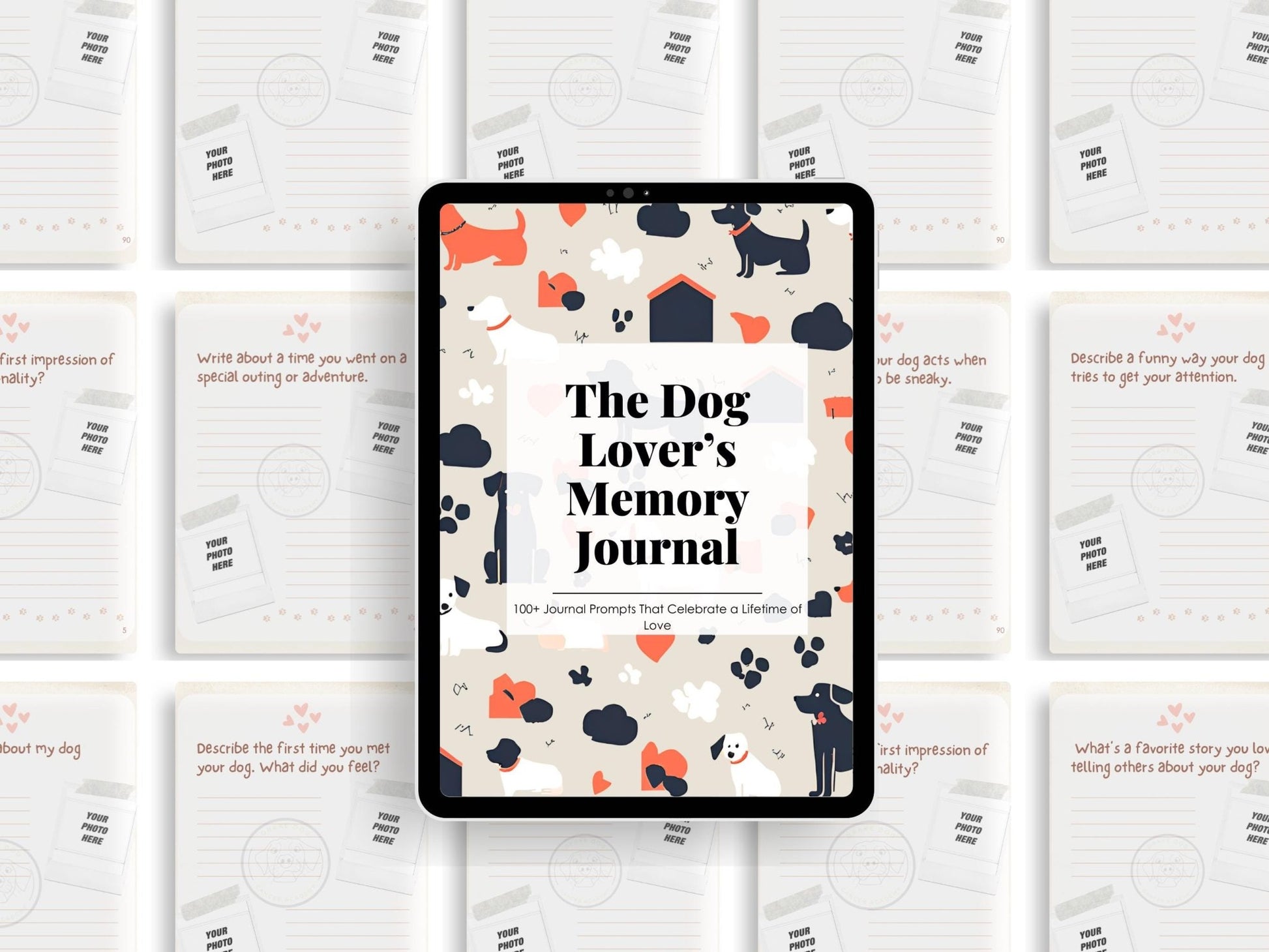 Dog Lovers Memory Journal: 100+ Prompts for Capturing Special Moments - Digital Pet Keepsake Download - Drake Dog Cancer Foundation