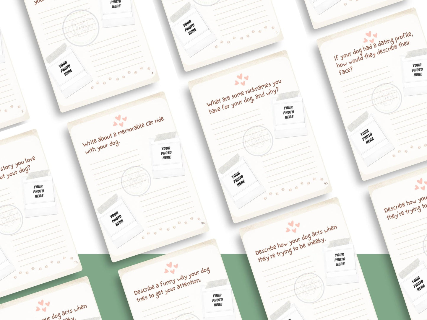 Dog Lovers Memory Journal: 100+ Prompts for Capturing Special Moments - Digital Pet Keepsake Download - Drake Dog Cancer Foundation