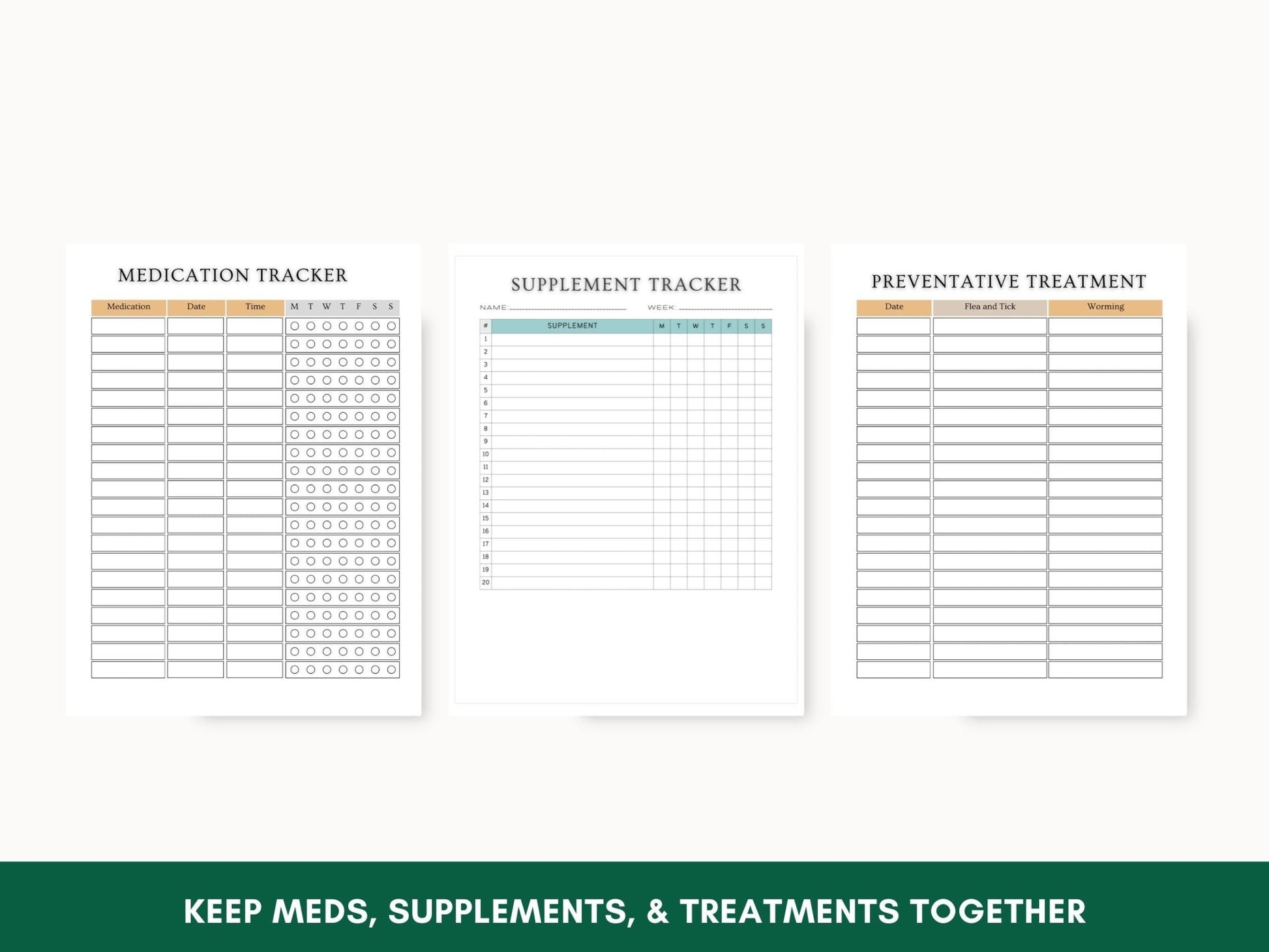 Printable Canine Wellness Planner: Digital Pet Health Journal & Organizer for Dog Care - Drake Dog Cancer Foundation