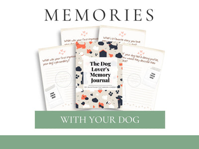 Dog Lovers Memory Journal: 100+ Prompts for Capturing Special Moments - Digital Pet Keepsake Download - Drake Dog Cancer Foundation