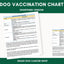 Printable Dog Vaccination Schedule Chart: Shortened PDF for Easy Tracking of Puppy & Adult Shots - Drake Dog Cancer Foundation