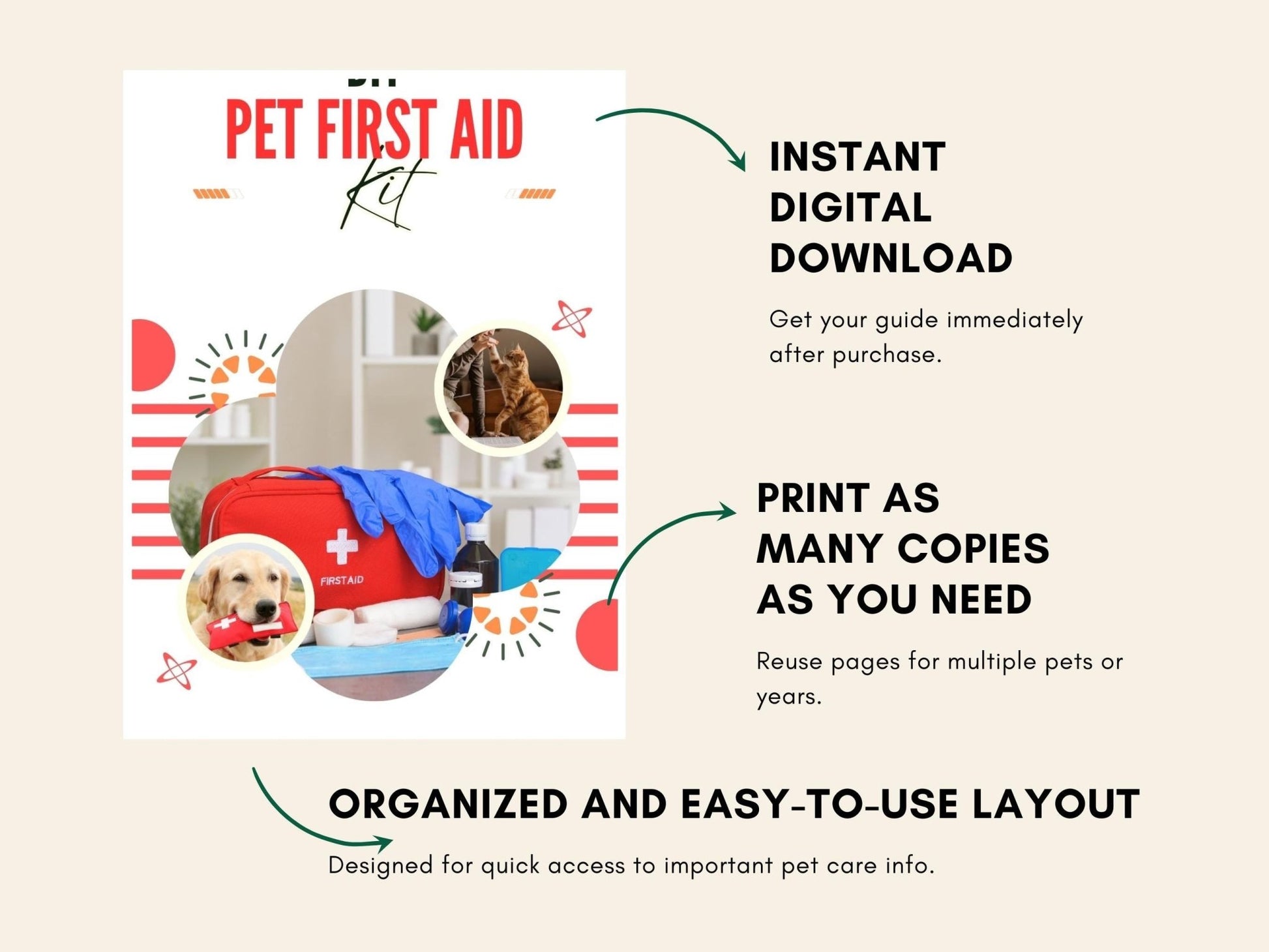 DIY Pet First Aid Kit Guide: Customizable Emergency Essentials for Dogs & Cats on the Go - Drake Dog Cancer Foundation