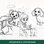 Dog Coloring Book for Kids: 45+ Puppy Activity Pages (PDF) - Drake Dog Cancer Foundation