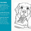 Printable Dog Coloring Book for Adults & Teens: Stress Relief with Bonus Line Art PDF - Drake Dog Cancer Foundation