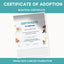 Personalized Dog Adoption Certificate: Printable PDF for New Pet Owners & Rescue Organizations - Drake Dog Cancer Foundation