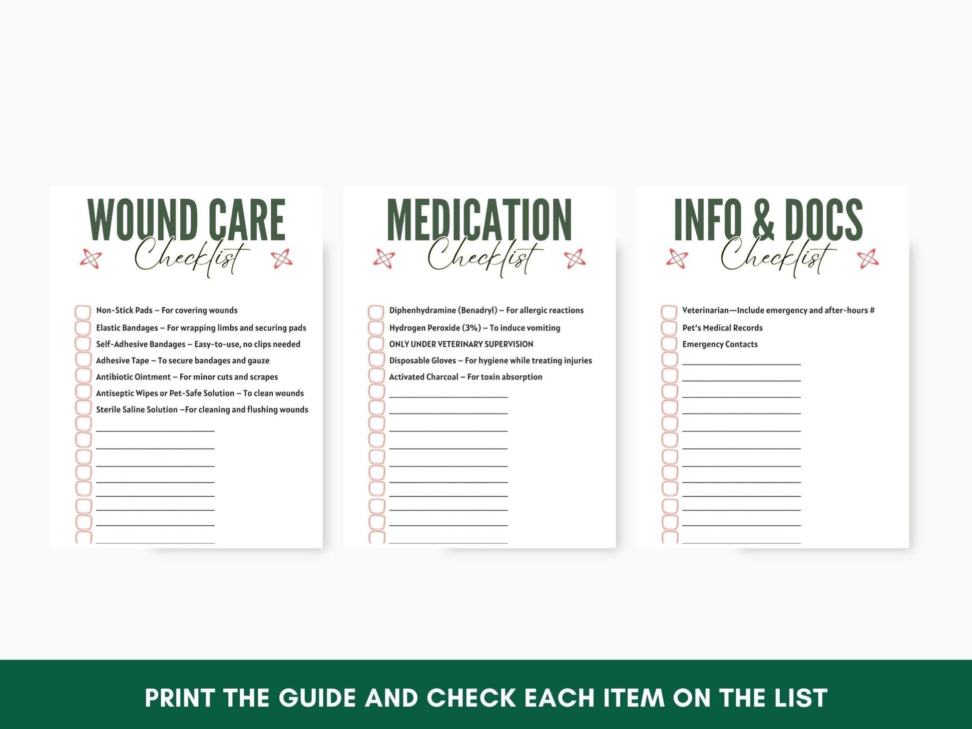 DIY Pet First Aid Kit Guide: Customizable Emergency Essentials for Dogs & Cats on the Go - Drake Dog Cancer Foundation