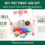 DIY Pet First Aid Kit Guide: Customizable Emergency Essentials for Dogs & Cats on the Go - Drake Dog Cancer Foundation