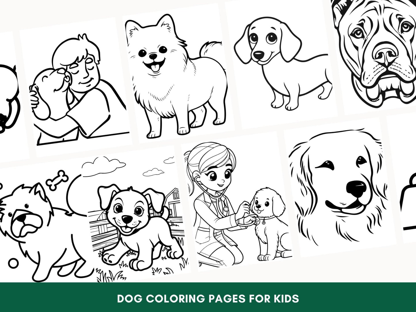 Dog Coloring Book for Kids: 45+ Puppy Activity Pages (PDF) - Drake Dog Cancer Foundation