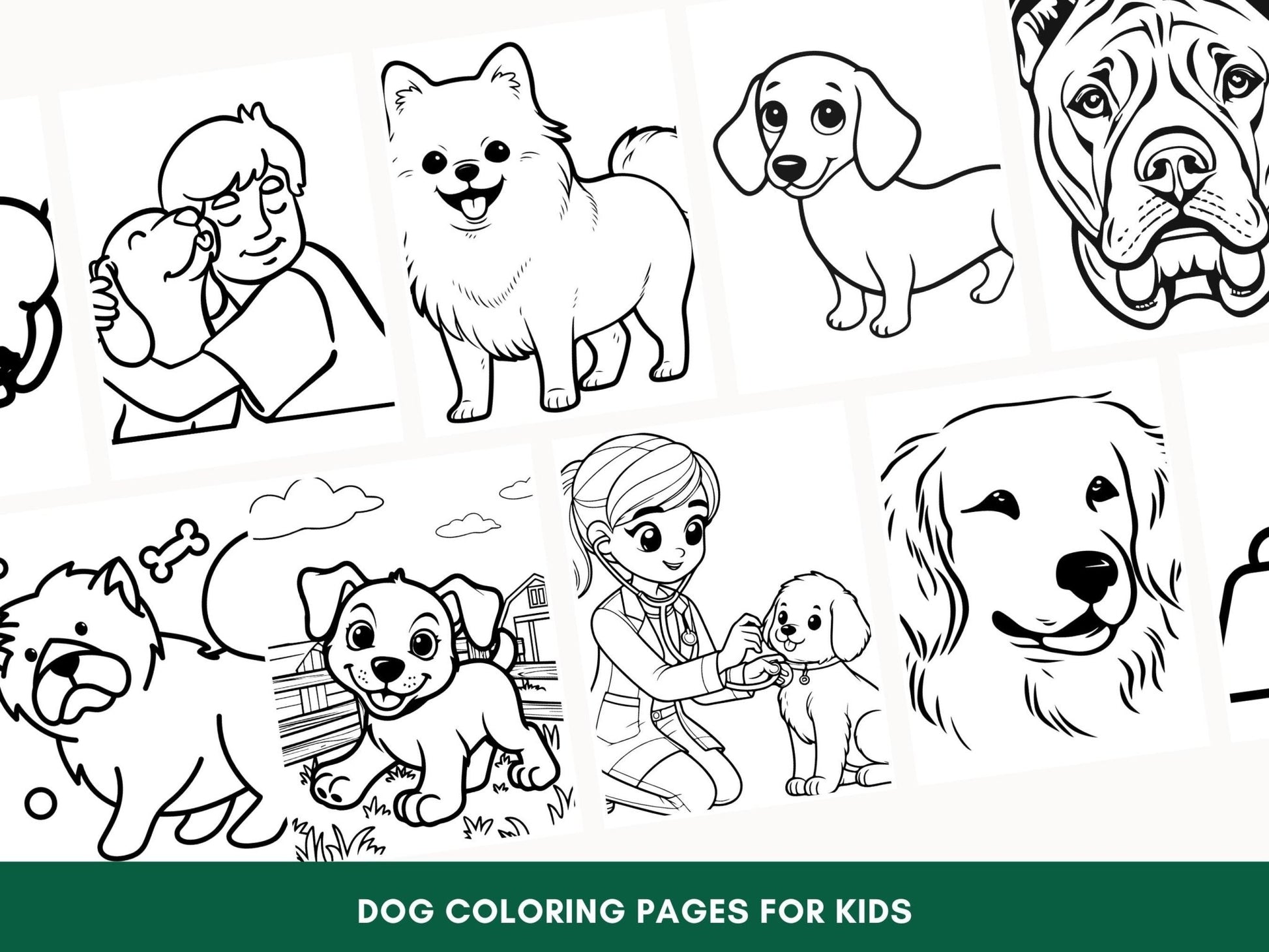 Dog Coloring Book for Kids: 45+ Puppy Activity Pages (PDF) - Drake Dog Cancer Foundation