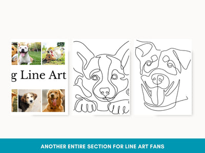 Printable Dog Coloring Book for Adults & Teens: Stress Relief with Bonus Line Art PDF - Drake Dog Cancer Foundation