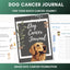Dog Cancer Journal: Pet Wellness Tracker (Printable PDF) - Drake Dog Cancer Foundation
